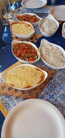 Frango com quiabo