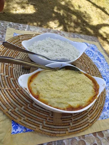 Feijão no fogão a lenha